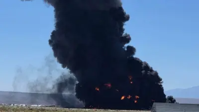 ABD’nin California eyaletindeki Edwards Hava Üssü’nden kalktıktan kısa süre sonra