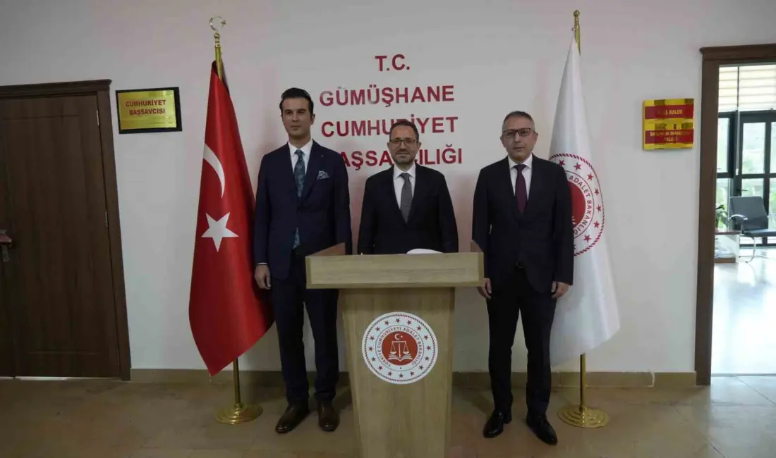 Adalet Bakan Yardımcısı Sedat Ayyıldız, memleketi Gümüşhane’de bir dizi ziyaret