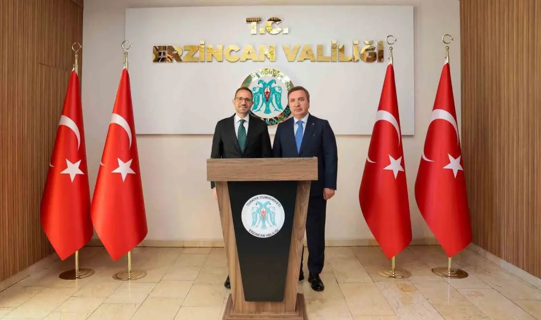 Bir dizi programa katılmak üzere Erzincan’a gelen Adalet Bakan Yardımcısı