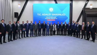 Adalet Bakanı Akın Gürlek, Ankara Hakimevi’nde İç Anadolu Bölgesi milletvekilleriyle