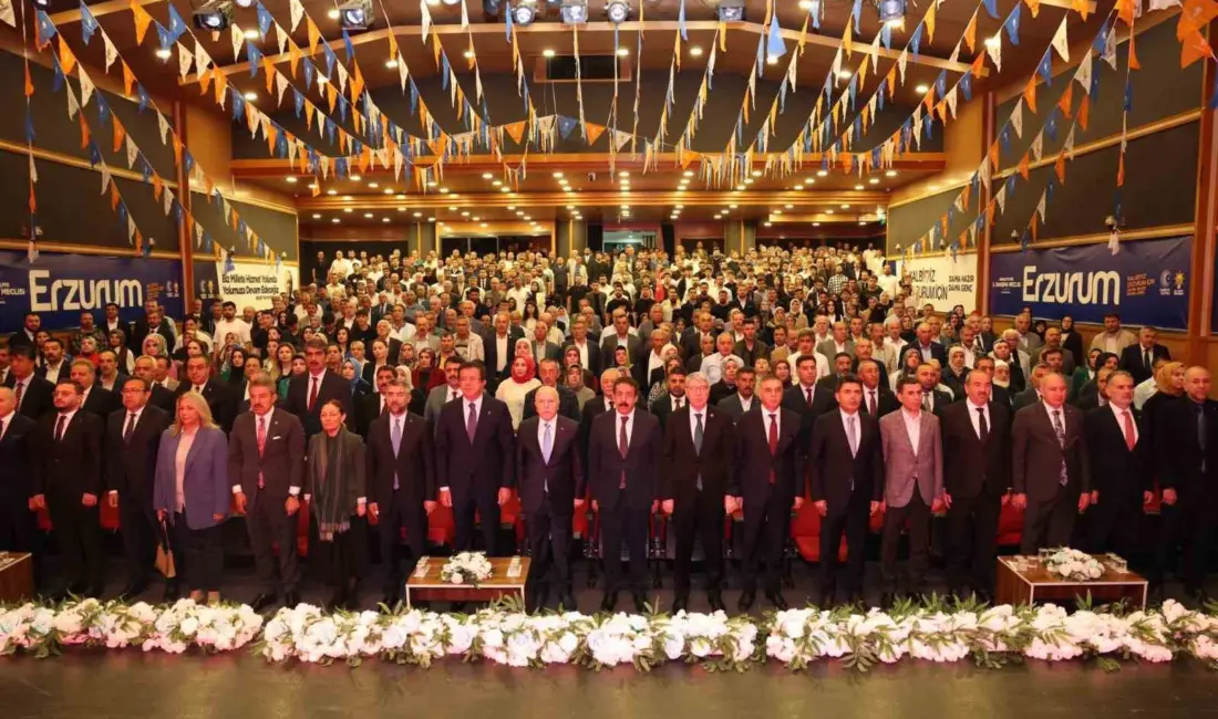 AK Parti Erzurum’da Genişletilmiş İl Danışma Meclisi toplantısı yoğun katılımla