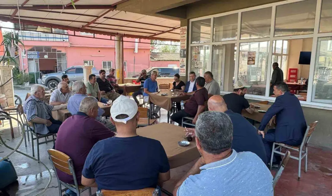 AK Parti Denizli İl Başkanı Muhammet Subaşıoğlu, Sarayköy ilçesinde çiftçilerin