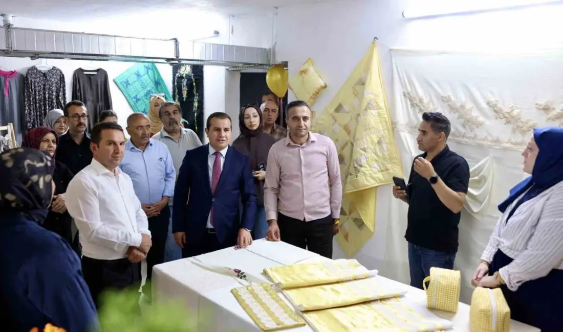 Malatya’nın Akçadağ ilçesinde Hayat Boyu Öğrenme Programı kapsamında hazırlanan el