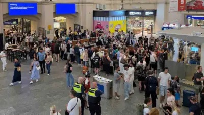Almanya’da makinistler ile sinyal merkezleri arasındaki iletişimi sağlayan dijital tren