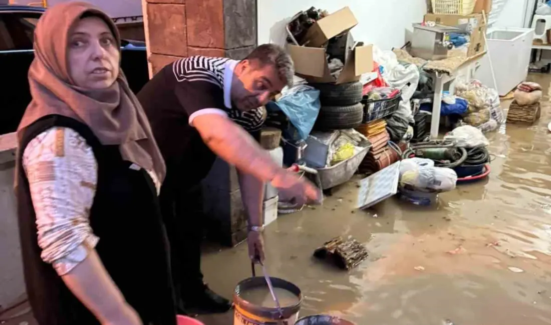 Kırşehir’de etkili olan sağanak nedeniyle yaşanan su baskınlarının ardından Anahtar