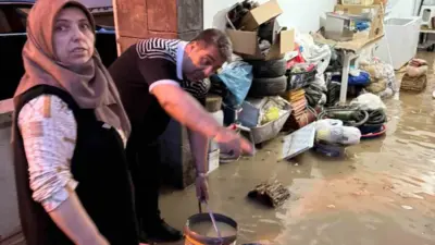 Kırşehir’de etkili olan sağanak nedeniyle yaşanan su baskınlarının ardından Anahtar