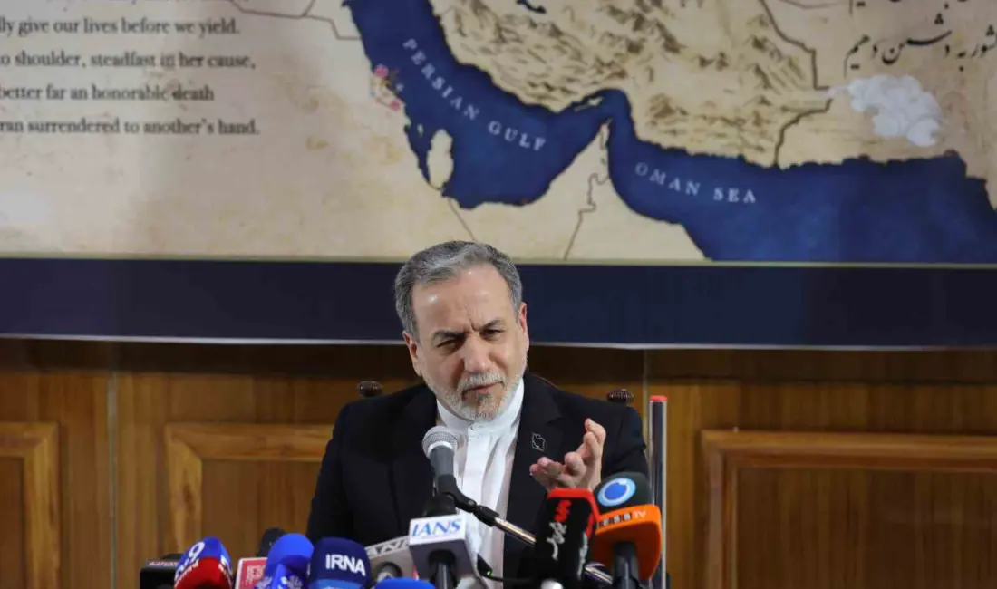 İran Dışişleri Bakanı Abbas Arakçi, “Topraklarımızın yakınındaki yabancı güçler, kendi