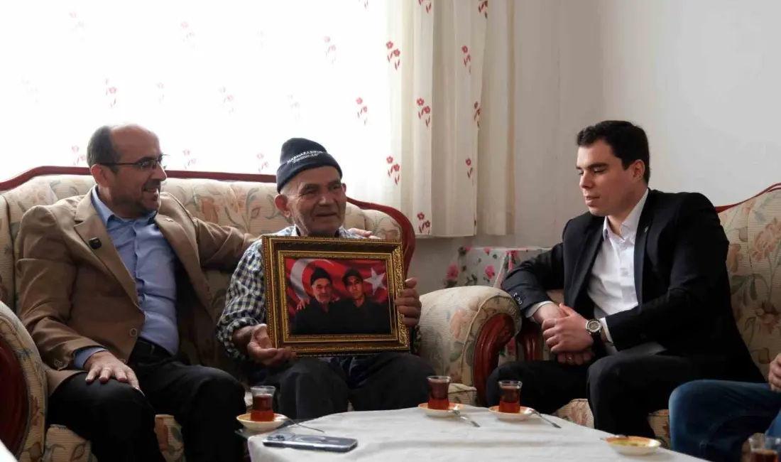 Orhaneli Kaymakamı Muhammed Furkan Tuna ve Orhaneli Belediye Başkanı Ali