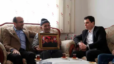 Orhaneli Kaymakamı Muhammed Furkan Tuna ve Orhaneli Belediye Başkanı Ali