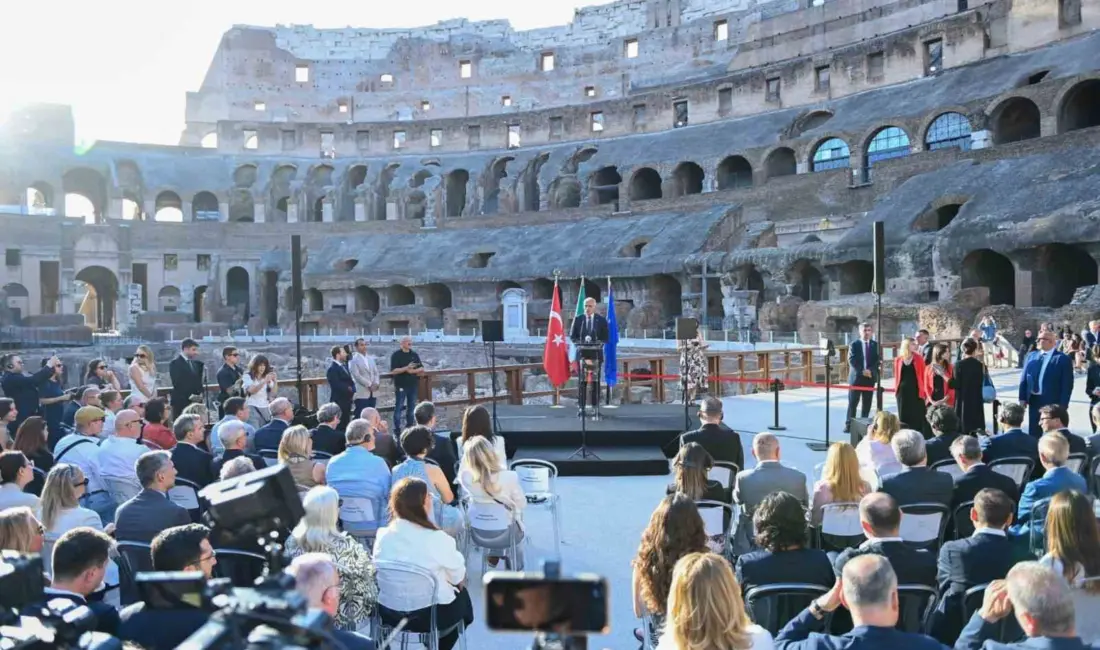 Kültür ve Turizm Bakanı Mehmet Nuri Ersoy, Roma temasları kapsamında