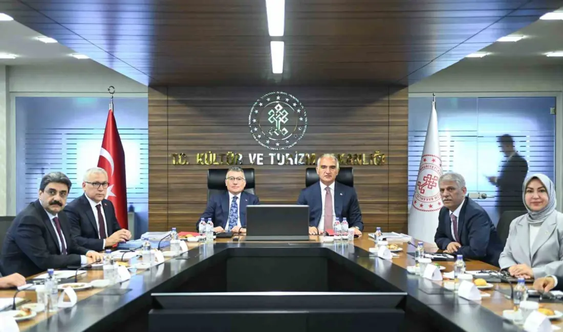 Sivas’ın turizm hedefleri, Ankara’da gerçekleştirilen üst düzey istişare toplantısında masaya
