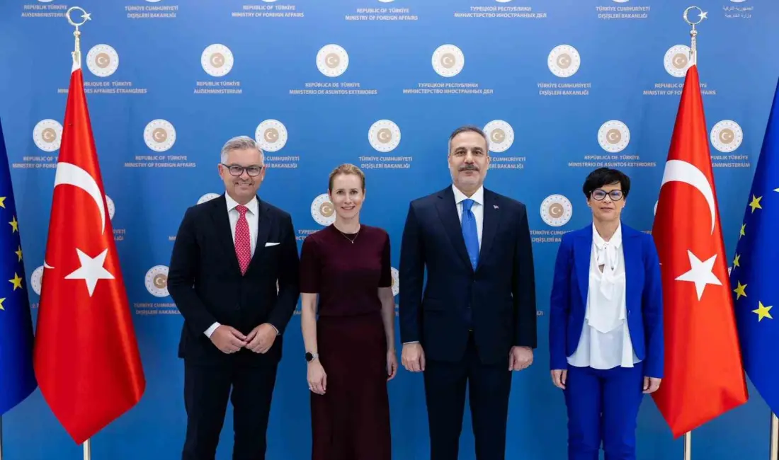 Dışişleri Bakanı Hakan Fidan, Avrupa Birliği (AB) Komisyonu Başkanı Kaja