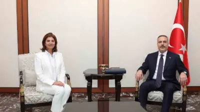 Dışişleri Bakanı Hakan Fidan, Ankara’da Birleşmiş Milletler (BM) Genel Sekreteri’nin