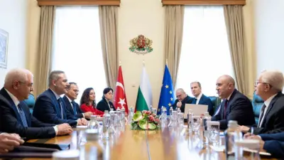 Dışişleri Bakanı Hakan Fidan, Sofya ziyareti kapsamında Bulgaristan Başbakanı Rumen
