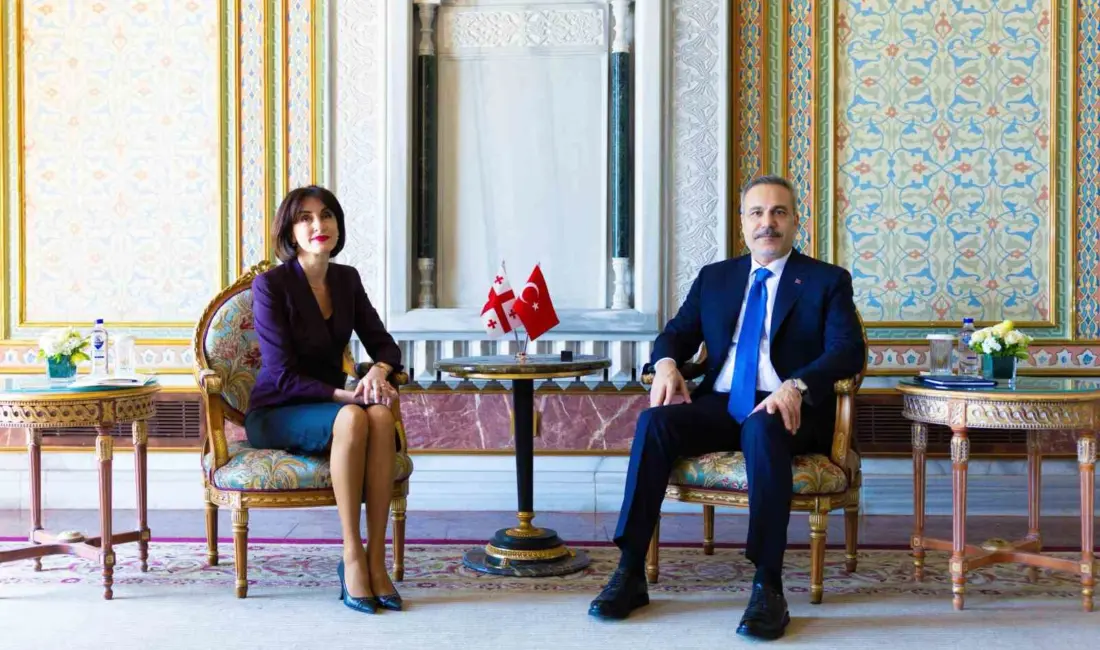 Dışişleri Bakanı Hakan Fidan, Gürcistan Başbakan Yardımcısı ve Dışişleri Bakanı