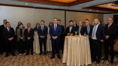 Dışişleri Bakanı Hakan Fidan, Toronto’da, Kanada’da yerleşik Türk iş adamlarıyla