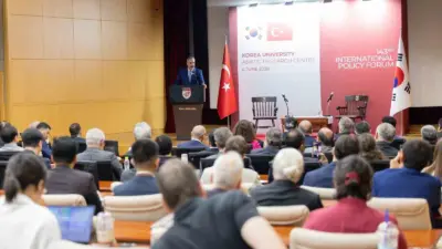 Dışişleri Bakanı Hakan Fidan, Seul’de Kore Üniversitesi’nce düzenlenen “143. Uluslararası