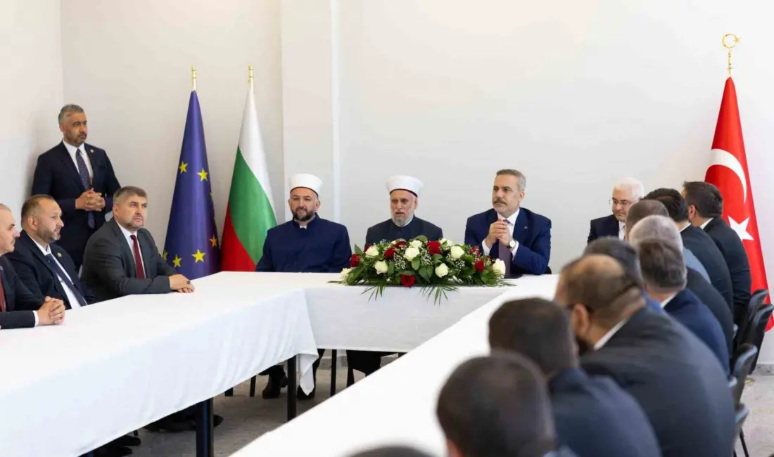 Dışişleri Bakanı Hakan Fidan, Bulgaristan temasları kapsamında Sofya Yüksek İslam