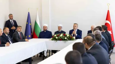 Dışişleri Bakanı Hakan Fidan, Bulgaristan temasları kapsamında Sofya Yüksek İslam