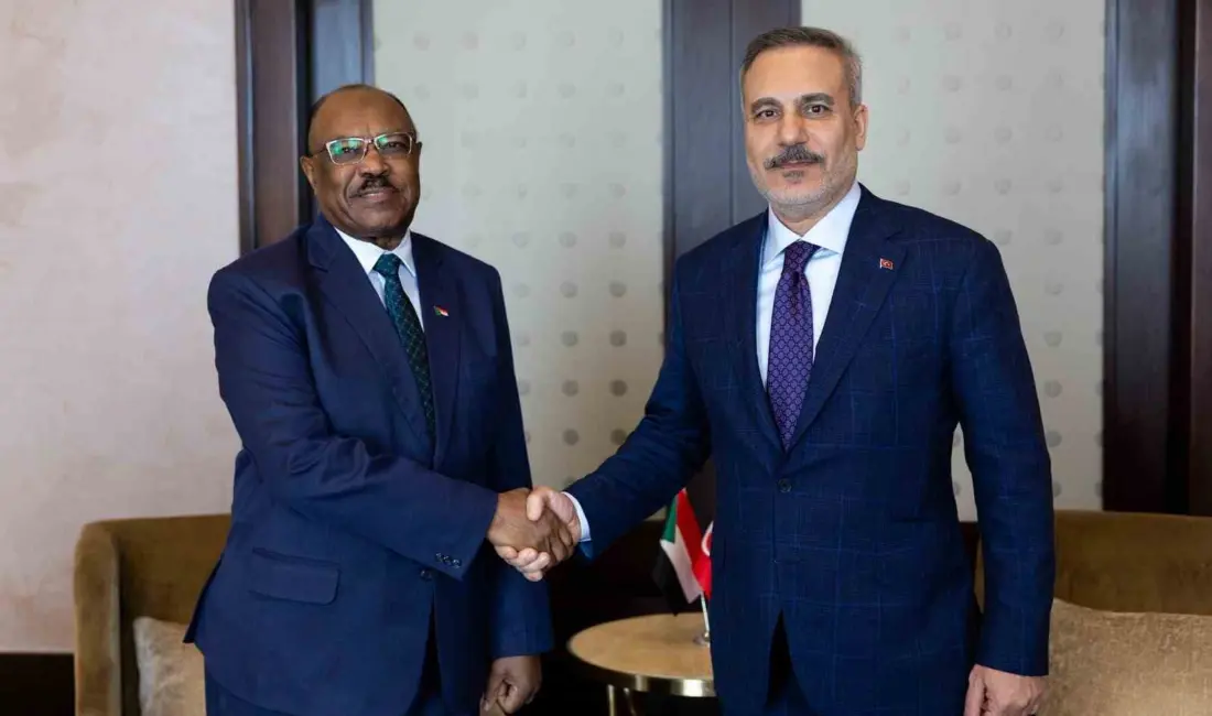 Dışişleri Bakanı Hakan Fidan, Sudan Dışişleri ve Uluslararası İşbirliği Bakanı