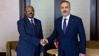 Dışişleri Bakanı Hakan Fidan, Sudan Dışişleri ve Uluslararası İşbirliği Bakanı