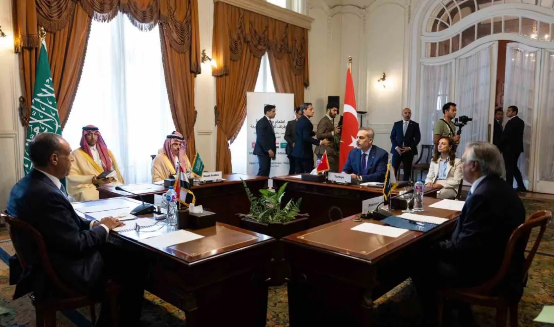 Dışişleri Bakanı Hakan Fidan, Kahire’de gerçekleştirilen Türkiye-Mısır-Pakistan-Suudi Arabistan Dışişleri Bakanları