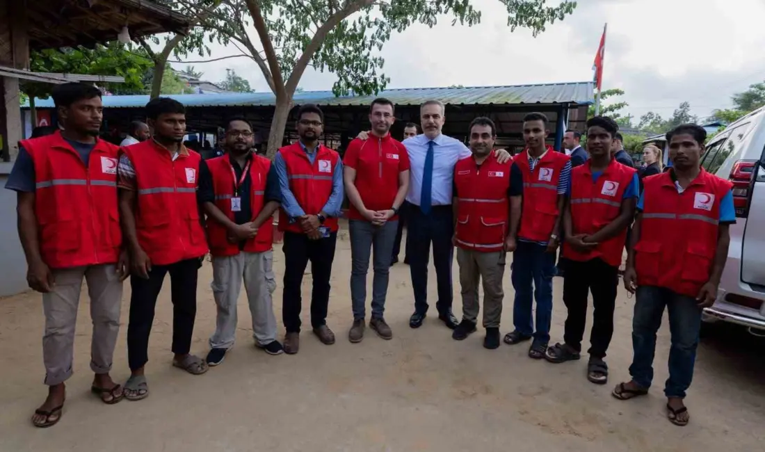 Dışişleri Bakanı Hakan Fidan, Bangladeş’in Cox’s Bazar şehrinde Rohingaların mülteci