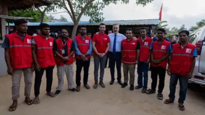 Dışişleri Bakanı Hakan Fidan, Bangladeş’in Cox’s Bazar şehrinde Rohingaların mülteci