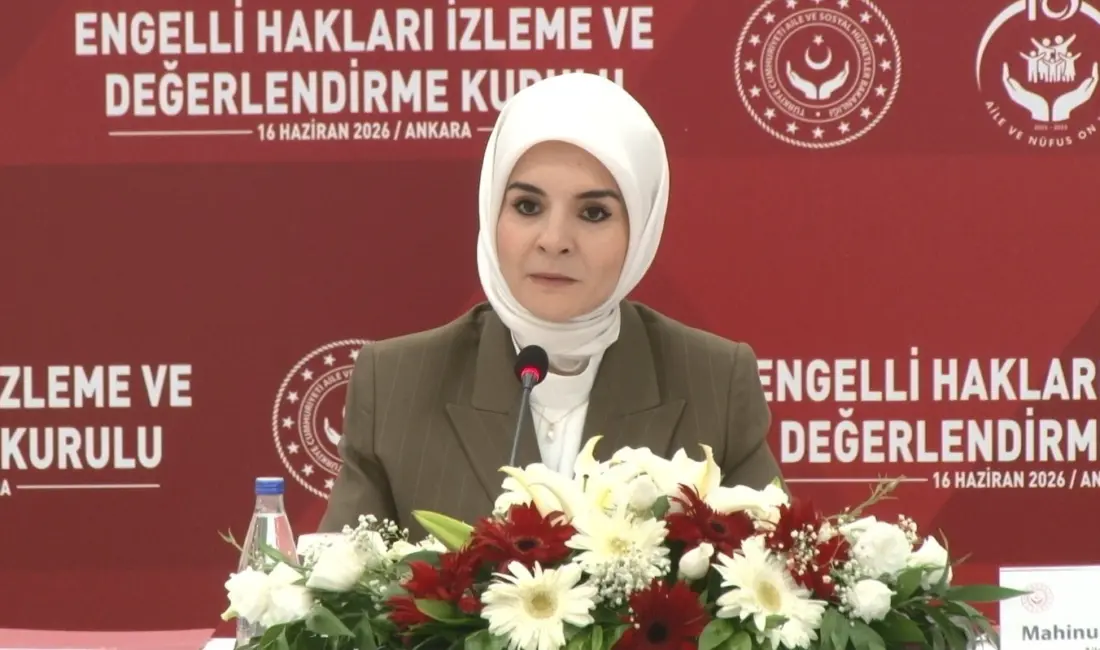 Aile ve Sosyal Hizmetler Bakanı Mahinur Özdemir Göktaş, “Engelli Hakları