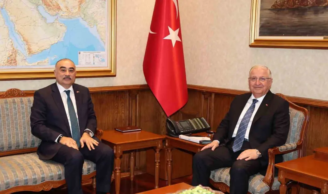 Milli Savunma Bakanı Yaşar Güler, Azerbaycan’ın Ankara Büyükelçisi Reşad Memmedov’u
