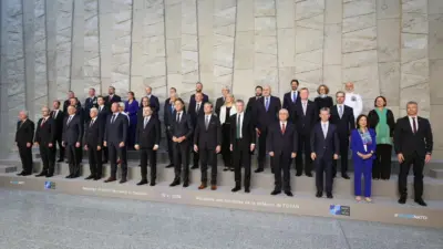 Milli Savunma Bakanı Yaşar Güler, NATO’nun geleneksel aile fotoğrafı çekimine