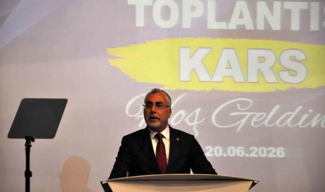 Çalışma ve Sosyal Güvenlik Bakanı Vedat Işıkhan, ülkenin büyüme, gelişme