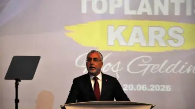 Çalışma ve Sosyal Güvenlik Bakanı Vedat Işıkhan, ülkenin büyüme, gelişme