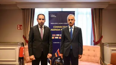 Ulaştırma ve Altyapı Bakanı Abdulkadir Uraloğlu, Belçika’da Ermenistan Bölgesel Yönetim