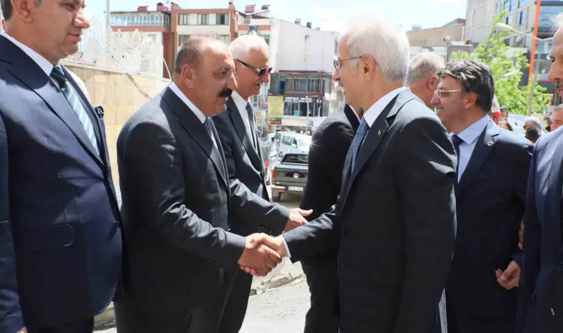 Ulaştırma ve Altyapı Bakanı Abdulkadir Uraloğlu, Hakkari-Van kara yolundaki tünel