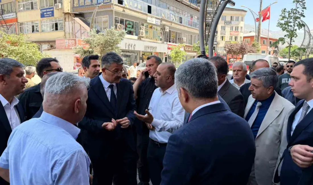 İçişleri Bakan Yardımcısı Ali Çelik, Cennet Cehennem Vadisi’nde ilk kez