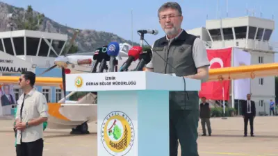 Tarım ve Orman Bakanı İbrahim Yumaklı, “Bugün orman yangınlarına karşı,