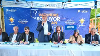 Malatya Büyükşehir Belediye Başkanı Sami Er, Çarmuzu Mahallesi’nde düzenlenen “Vatandaş