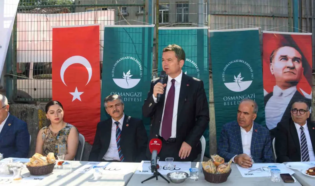Halkla iç içe bir yönetim anlayışı benimseyen Osmangazi Belediye Başkanı
