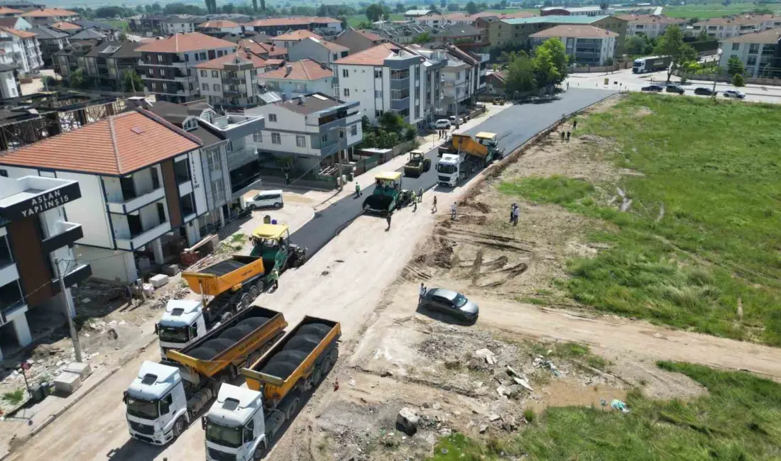 İnegöl’de altyapı ve üstyapı çalışmalarını hızlandıran Bursa Büyükşehir Belediyesi, vatandaşlardan