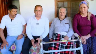 Adana’nın Saimbeyli ilçesine bağlı Himmetli Mahallesi’nde, 79 yaşındaki engelli babasıyla