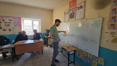 Bitlis’in Adilcevaz ilçesine bağlı Aydınlar beldesinin Budaklı Mahallesi’nde muhtarın istifa