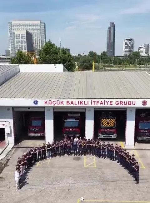 Bursa Büyükşehir Belediyesi İtfaiye Daire Başkanlığı, paylaştığı özel video ile