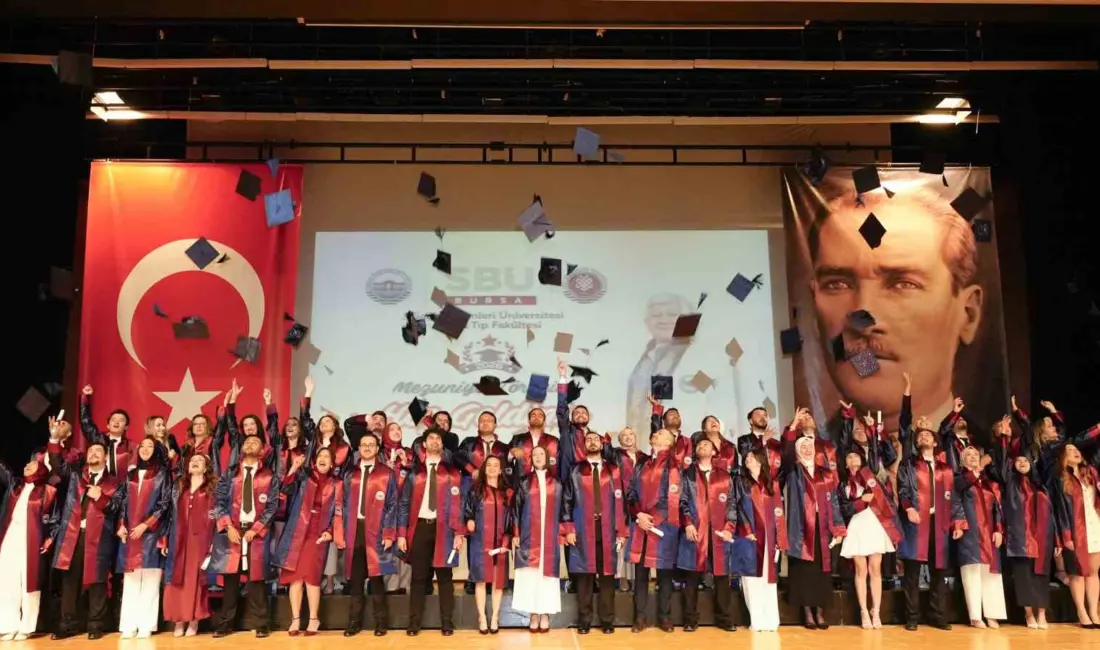 Sağlık Bilimleri Üniversitesi Bursa Tıp Fakültesi, ilk mezunlarını verdi. Merinos