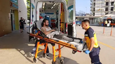Bursa’nın İnegöl ilçesinde alacak meselesi nedeniyle çıkan bıçaklı kavgada 1