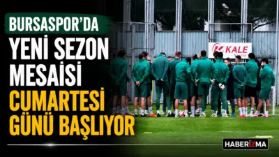 Trendyol 1. Lig’de şampiyonluk mücadelesi vermeye hazırlanan Bursaspor’un yeni sezon
