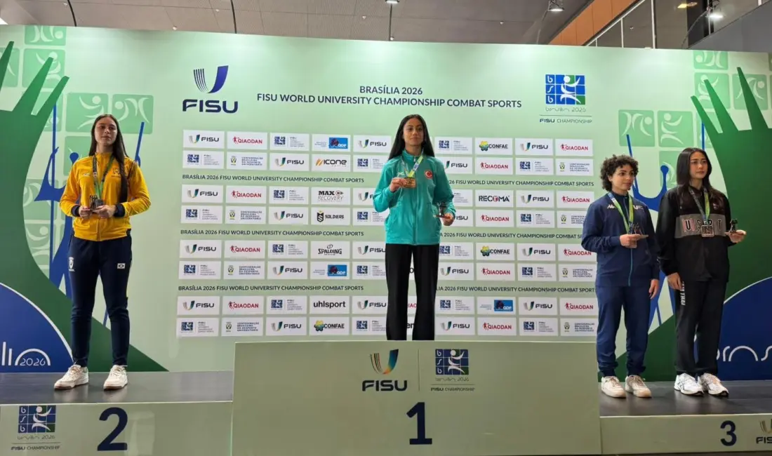 Bursa Uludağ Üniversitesi (BUÜ) öğrencisi ve milli sporcu Nazlı Karakuş,
