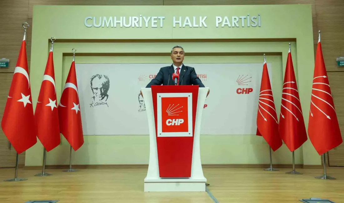 CHP Sözcüsü Müslim Sarı, CHP Antalya İl Başkanı Nail Kamacı