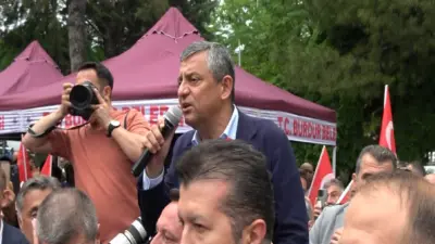 Cumhuriyet Halk Partisi (CHP) Grup Başkanı Özgür Özel, Burdur ziyareti
