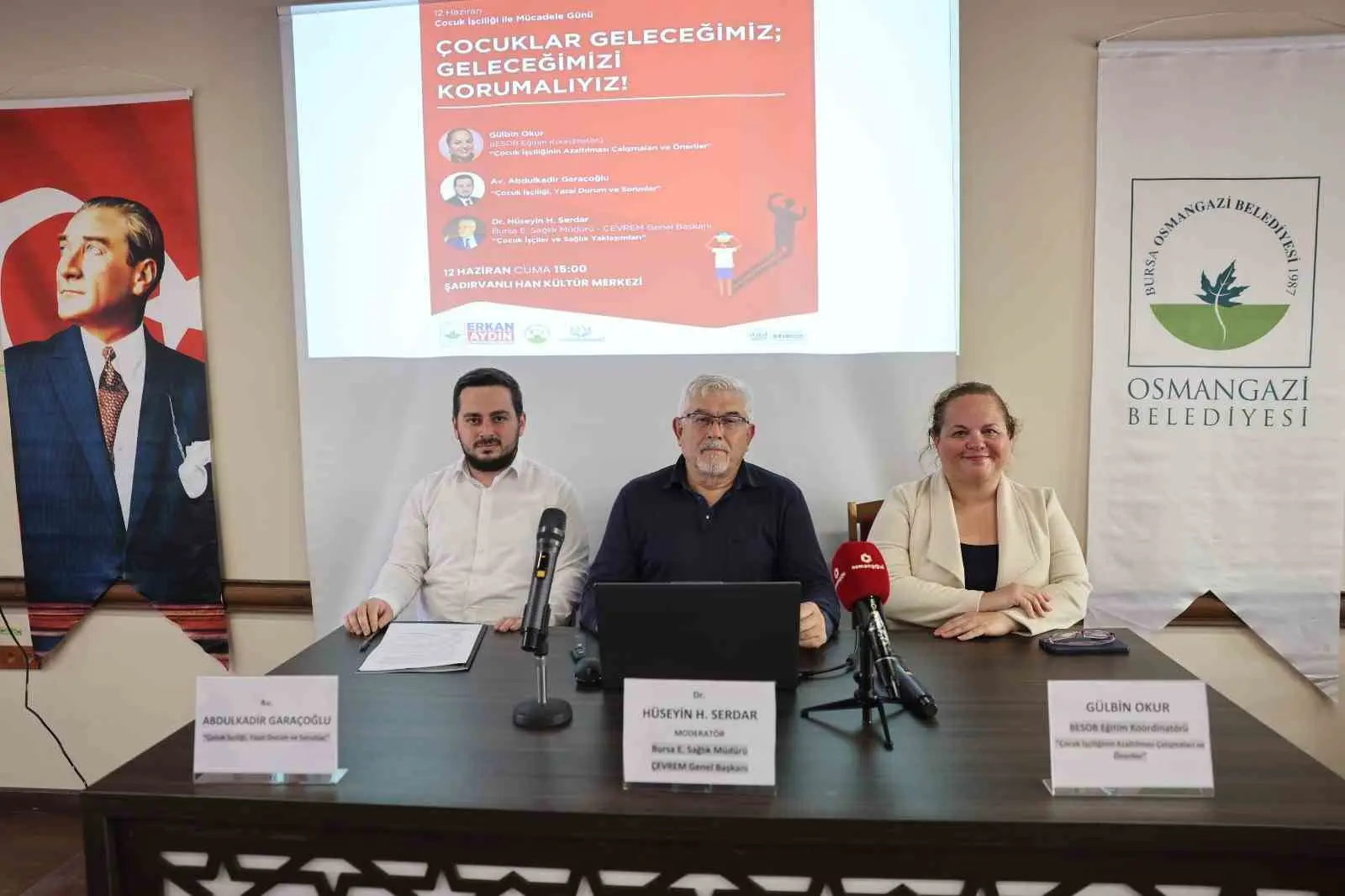 Çocukların geleceğine sahip çıkan Osmangazi Belediyesi, “Çocuklar Geleceğimiz; Geleceğimizi Korumalıyız!”
